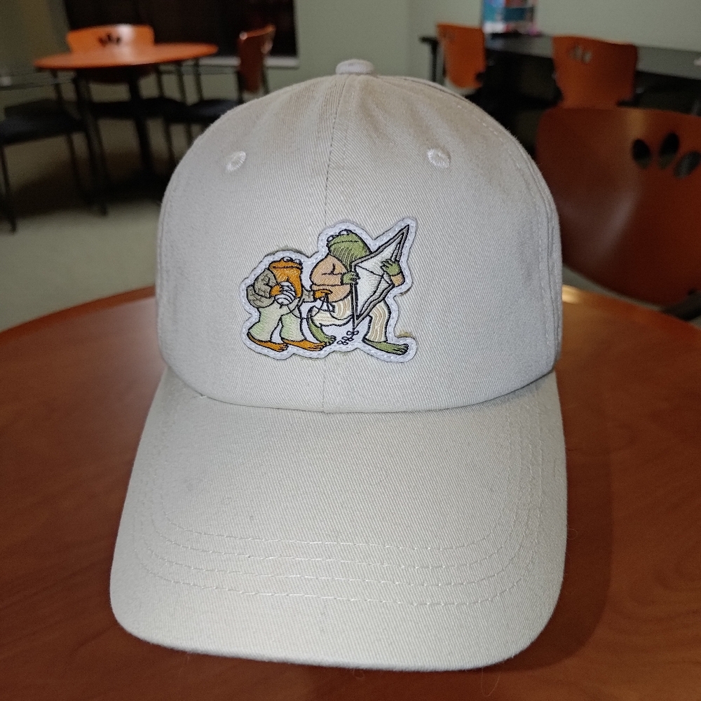 Frog and Toad Book Embroidered Dad Hat Cap